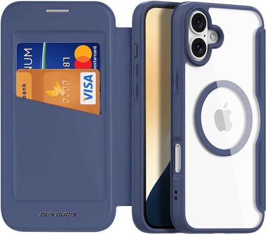 Dux Ducis Skin X Pro Book Δερματίνης Μπλε (iPhone 16)
