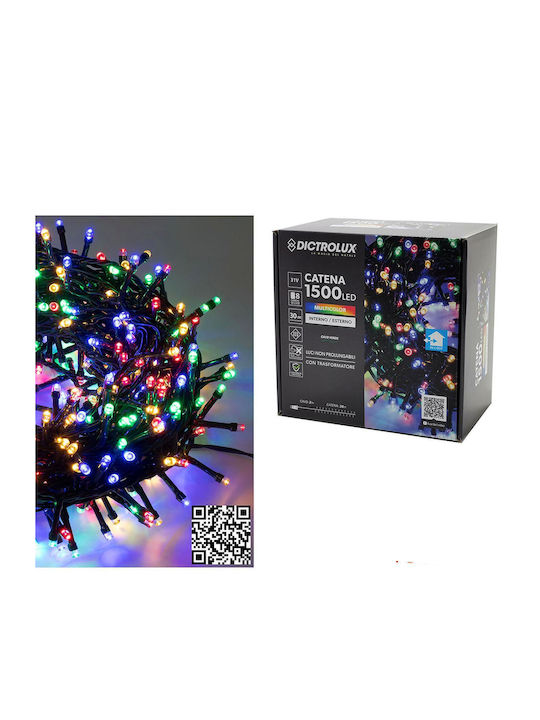 1500 Lights LED 32m. Multicolor in String 1pcs ArteLibre