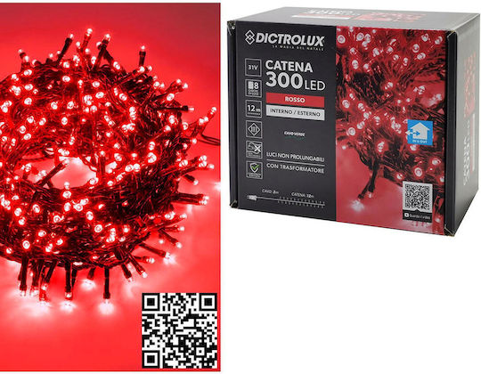 300 Светлини LED 14m. Розов тип Лента 1бр 300 Светлини LED 14m. Розов тип Лента 1бр