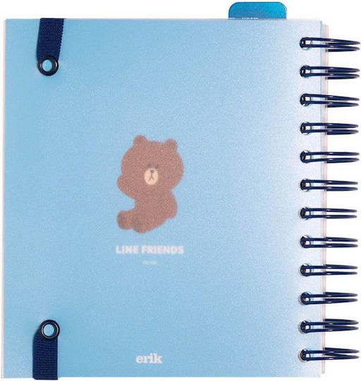 Line Friends Daily Agendas Spiral 14x16cm