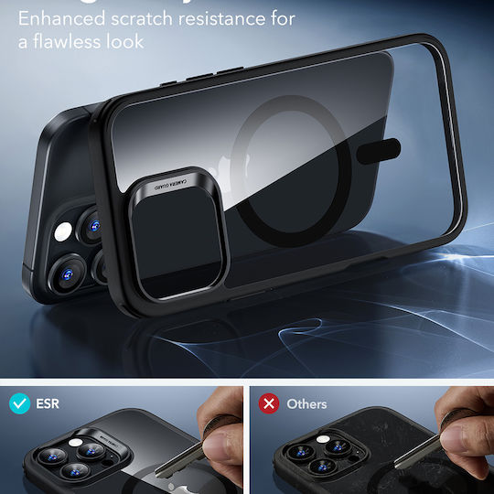 ESR Classic Hybrid Halolock Back Cover Σιλικόνης / Πλαστικό 0.7mm Διάφανο (iPhone 16)
