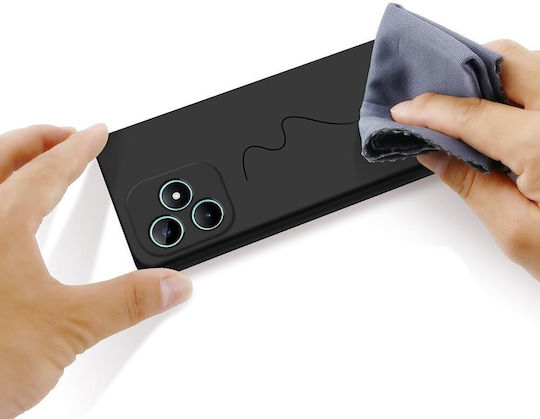 Back Cover Σιλικόνης Μαύρο (Realme Note 50)