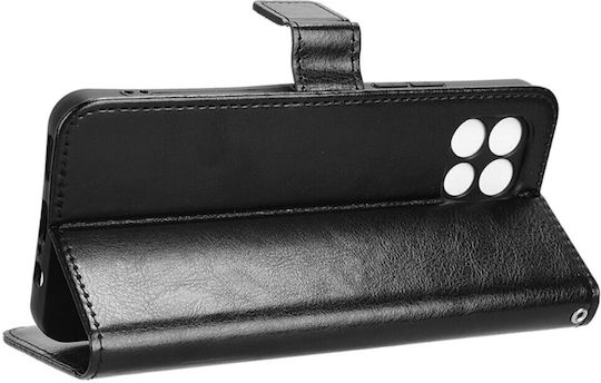 Brieftasche Synthetisches Leder / Kunststoff / Silikon Schwarz (T Phone 2 5G)