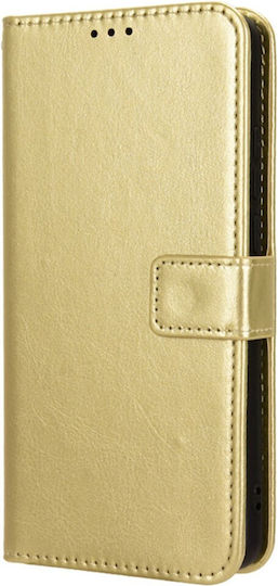 Wallet Piele artificială / Plastic / Silicon Auriu (T Phone 2 Pro 5G)