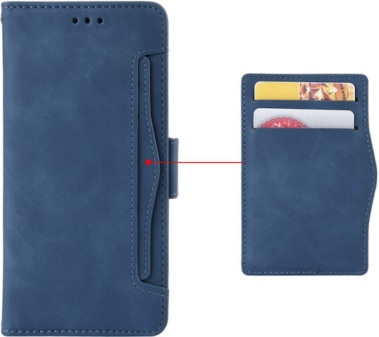 Back Cover Piele artificială / Plastic / Silicon Magnetic Albastru marin (T Phone 2 5G)
