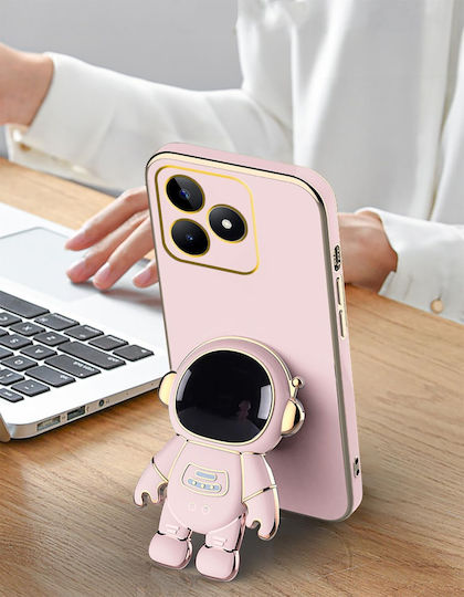 Back Cover Σιλικόνης Ροζ (Realme Note 50)