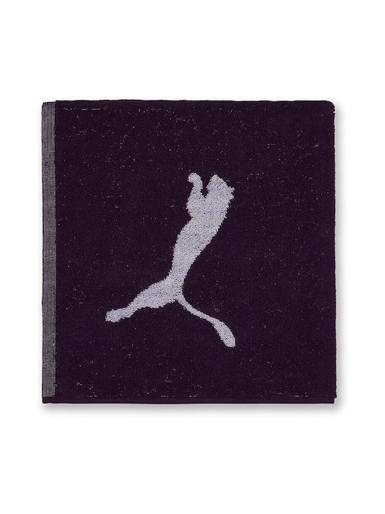 PUMA Purple Gym Towel 70x140cm