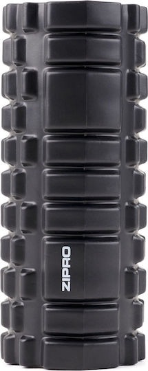 Zipro Κύλινδρος Μασάζ Μαύρος 33cm