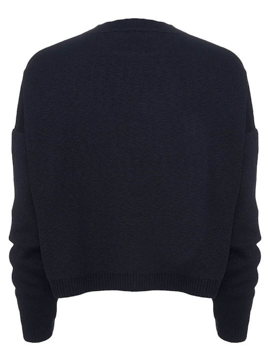 Moutaki Women's Sweater Navy Blue