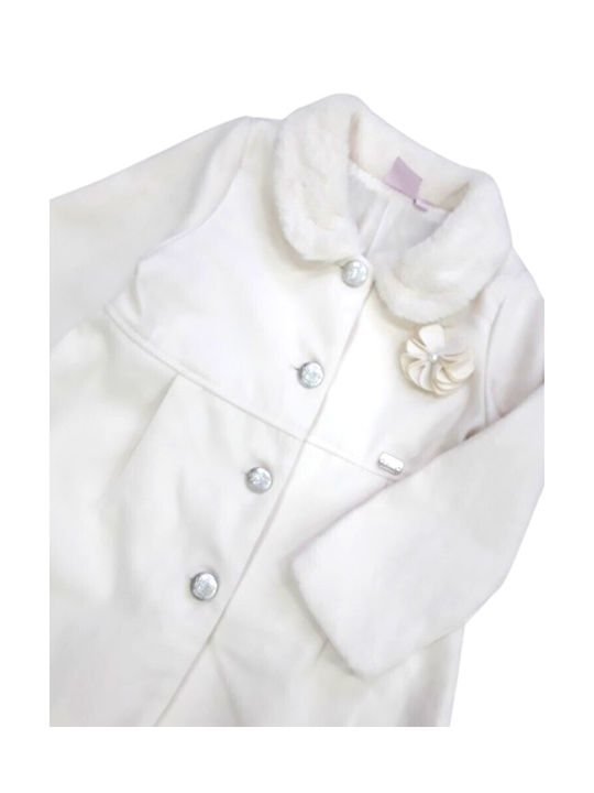 Domina Kids Coat Ecru