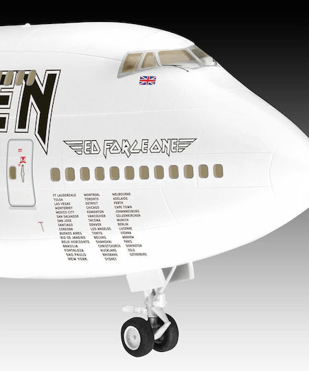 Revell Metal Modeling Figure Airplane White in Scale 1:144 378x14x14cm.