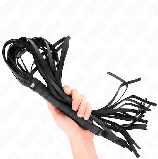 Kink Μαστίγιο σε Μαύρο Χρώμα