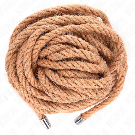Kink Hemp Σχοινί Δεσίματος σε Flesh Χρώμα