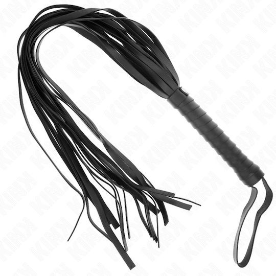 Kink Μαστίγιο σε Μαύρο Χρώμα
