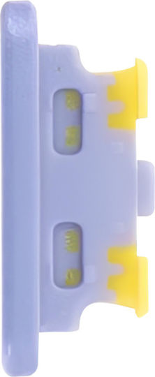 Clappio Power Button Samsung Galaxy A54 A34 Purple