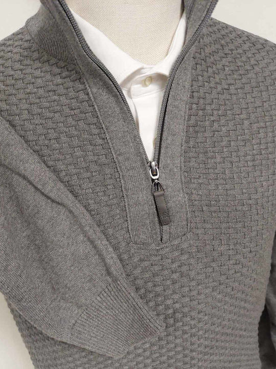 Langarm-Pullover Gray