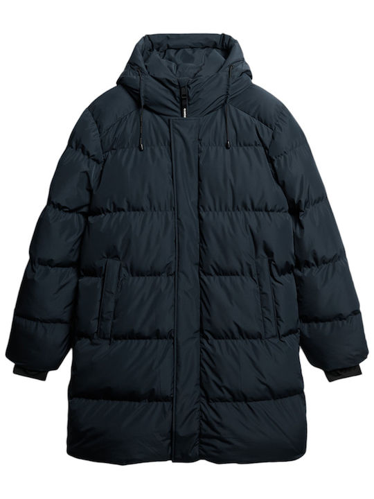 M D2 Sdcd Мъжки Якета Puffer Тъмносин