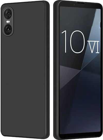 Back Cover Silicone Black (Xperia 10 VI)