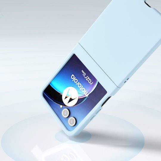 Umschlag Rückseite Kunststoff Blau (Razr 50)