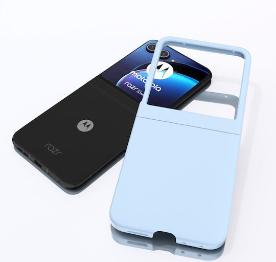 Umschlag Rückseite Kunststoff Blau (Razr 50)