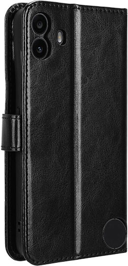 Wallet Δερματίνης / Πλαστικό / Σιλικόνης Μαύρο (Nothing CMF Phone 1)
