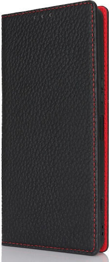 Brieftasche Leder / Kunststoff / Silikon Schwarz (Xperia 1 VI - Xperia 1 VI)