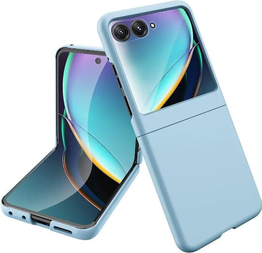 Umschlag Rückseite Kunststoff Blau (Razr 50 Ultra)
