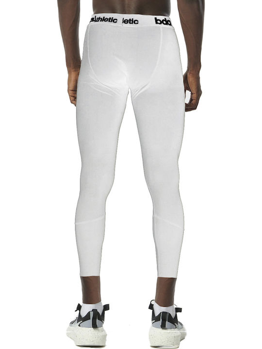 Body Action Ανδρικό Ισοθερμικό Παντελόνι Compression Λευκό