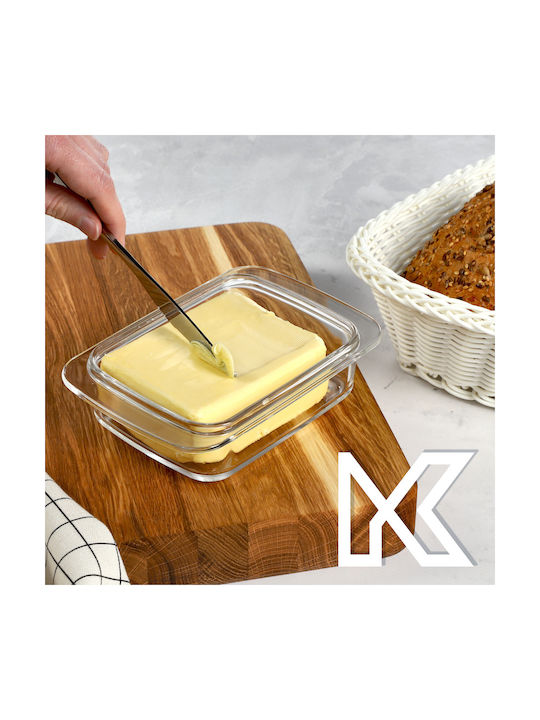 Kadax Glass Butter Dish Lid Butter Dish Container