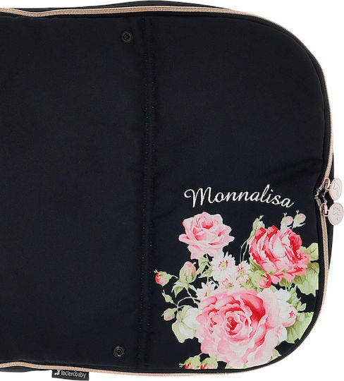 Leclerc Baby Monnalisa Sac de picioare pentru cărucior Negru 90x42εκ.