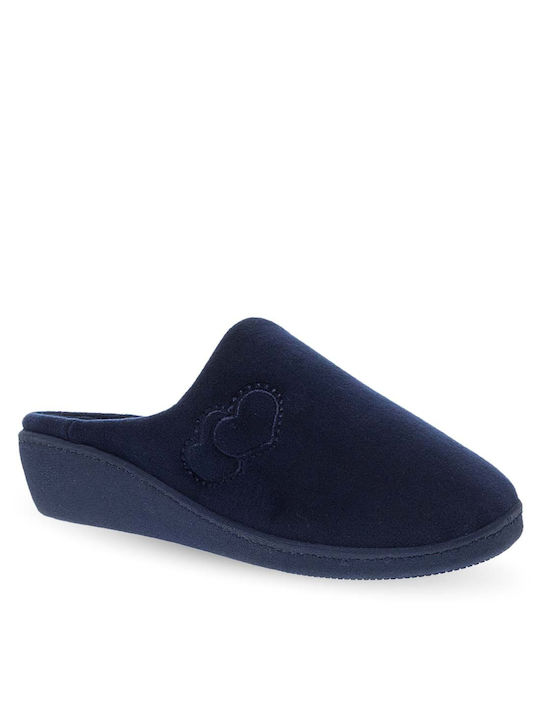 Parex Winter Women's Slippers in Blue color