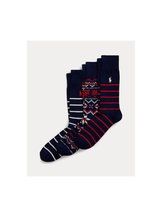 Ralph Lauren Men's Socks Blue 3Pack