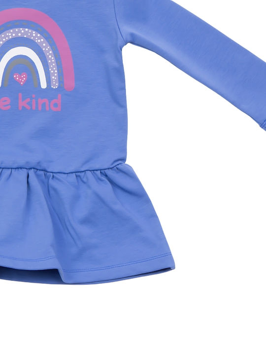 Girls Dress Long Sleeve Purple