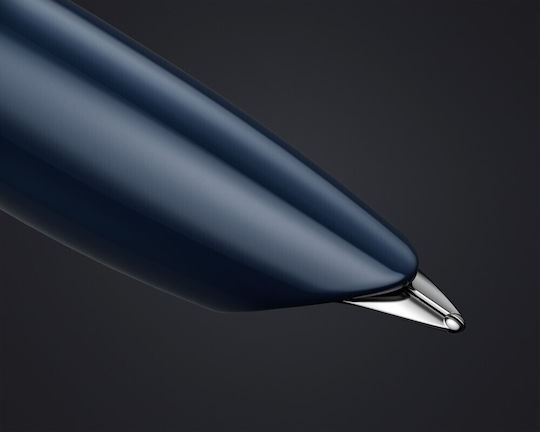 Parker Πένα Γραφής Fine Μπλε από Ατσάλι με Μπλε Μελάνι