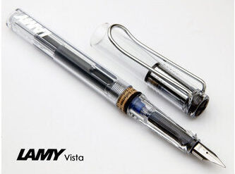 Vista Writing Pen Extra Fine Transparent made of Plastic