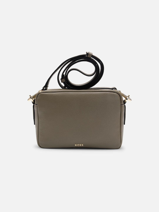 Hugo Boss Leather Women's Bag Shoulder Brown