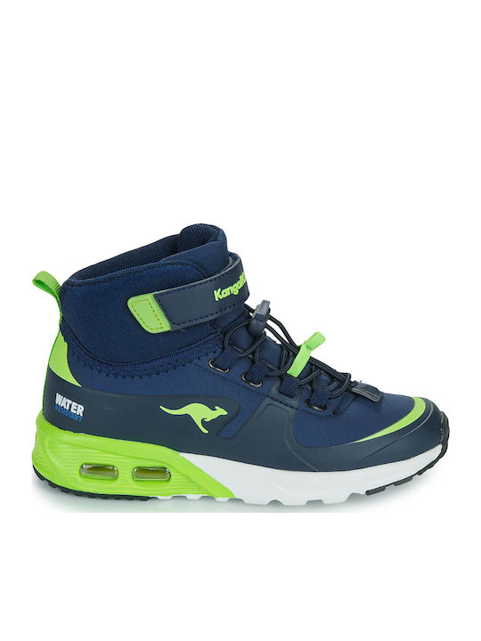 Kinder Sneakers Hoch Blau