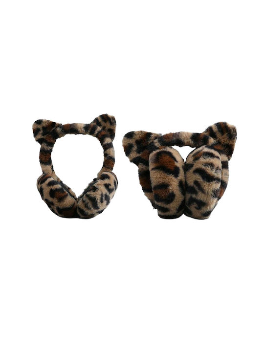 Tatu Moyo Earmuffs Fur Μπεζ