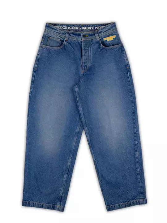 X-tra Ανδρικό Παντελόνι Τζιν Vintage Blue