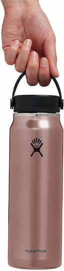 Hydro Flask Bottle Thermos Stainless Steel BPA Free 1lt Pink