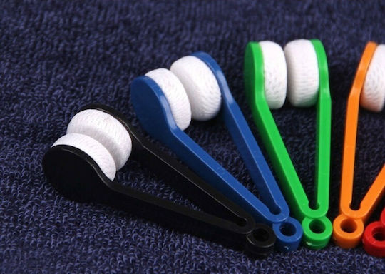 Set 5 Dispozitive de Curățare Lentile Două Capete Textile din Microfibră Multicolor Oferte Originale