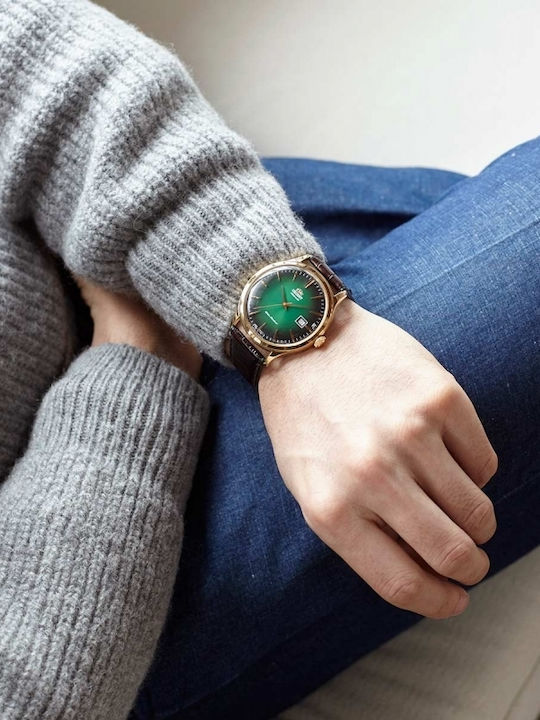 Orient Bambino Ρολόι Αυτόματο με Δερμάτινο Λουράκι