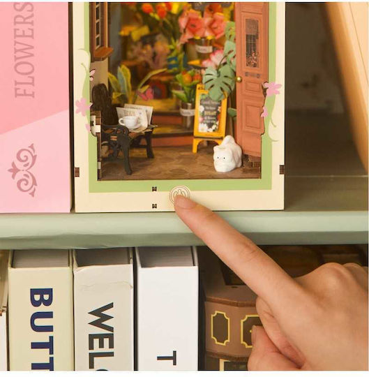 Rolife Παιχνίδι Κατασκευών Robotime Stories in Books Floral Corner Led Edition
