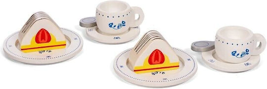 Mama Memo Tea Set Toy made of Wood 56-85535