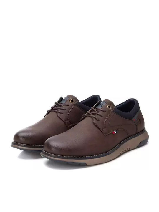 Men's Leather Casual Shoes Brown