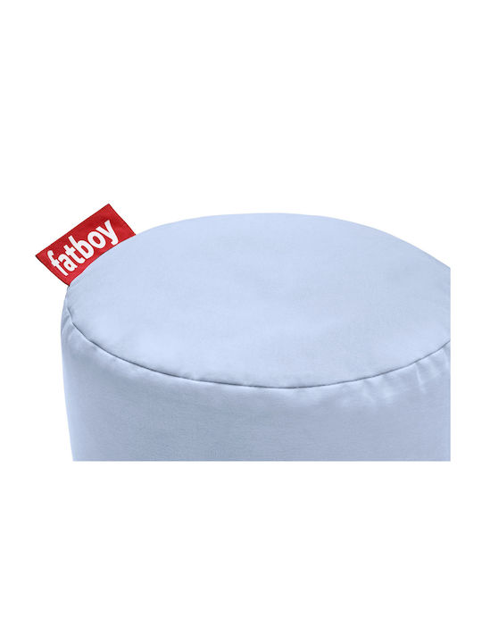 Πουφ Hocker Point Stonewashed Misty Blue 50x50x35cm