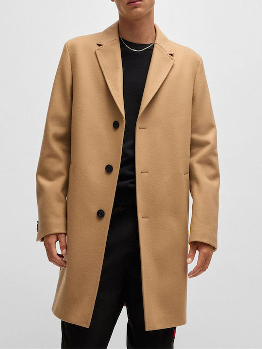 Hugo Boss Men's Coat Beige