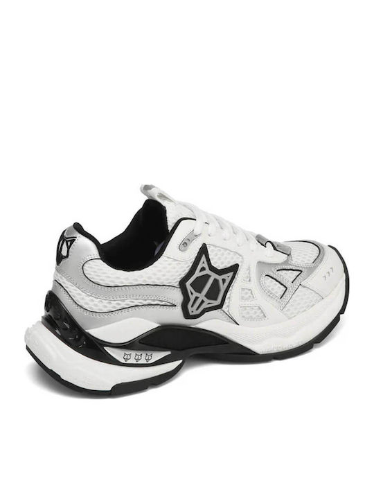 Damen Chunky Sneakers Weiß