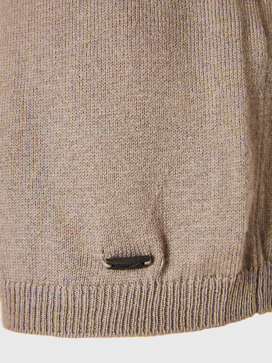 Long Sleeve Sweater Cigar Mel