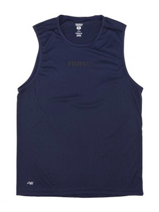 Fujimae Ανδρική Αμάνικη Μπλούζα FUJIMAE238 για Boxing Μπλε